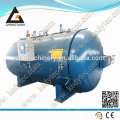 Laminated glass processing horizontal autoclave machine rubber roller steam direct curing autoclave